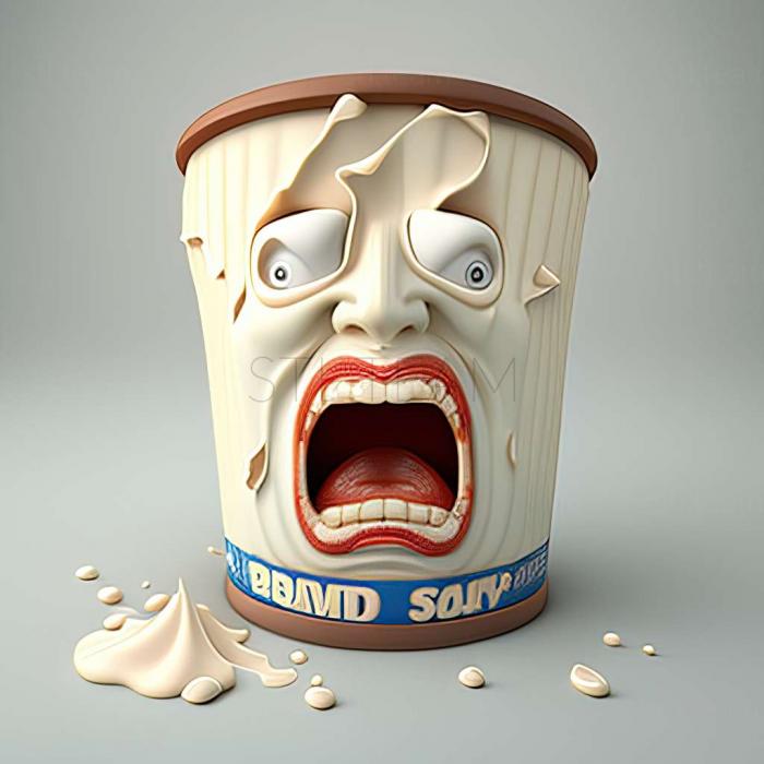 3D model Poor Sour Cream (STL)